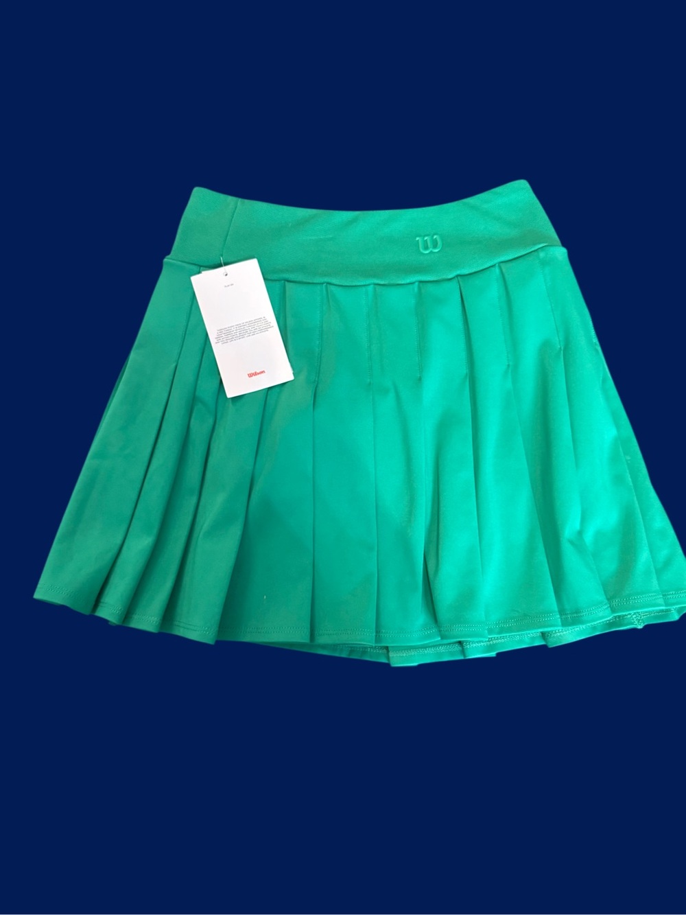 Wilson Teal Pleated Athletic Skort